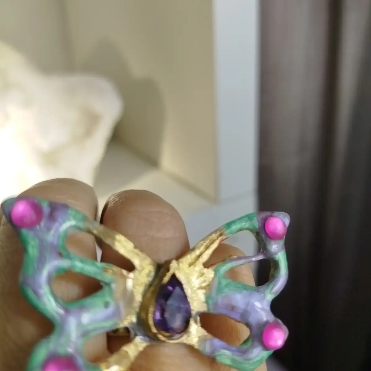 Bague papillon