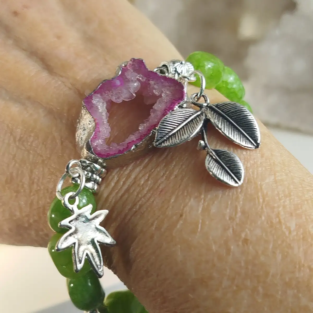 Bracelet peridot