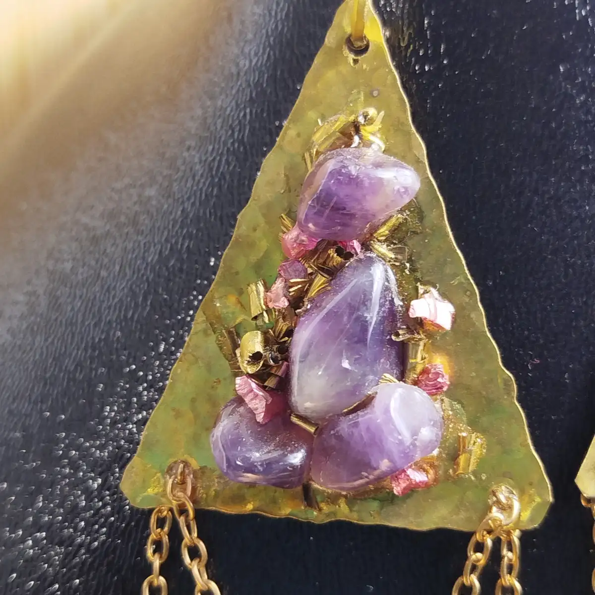 Triangle Amethyst