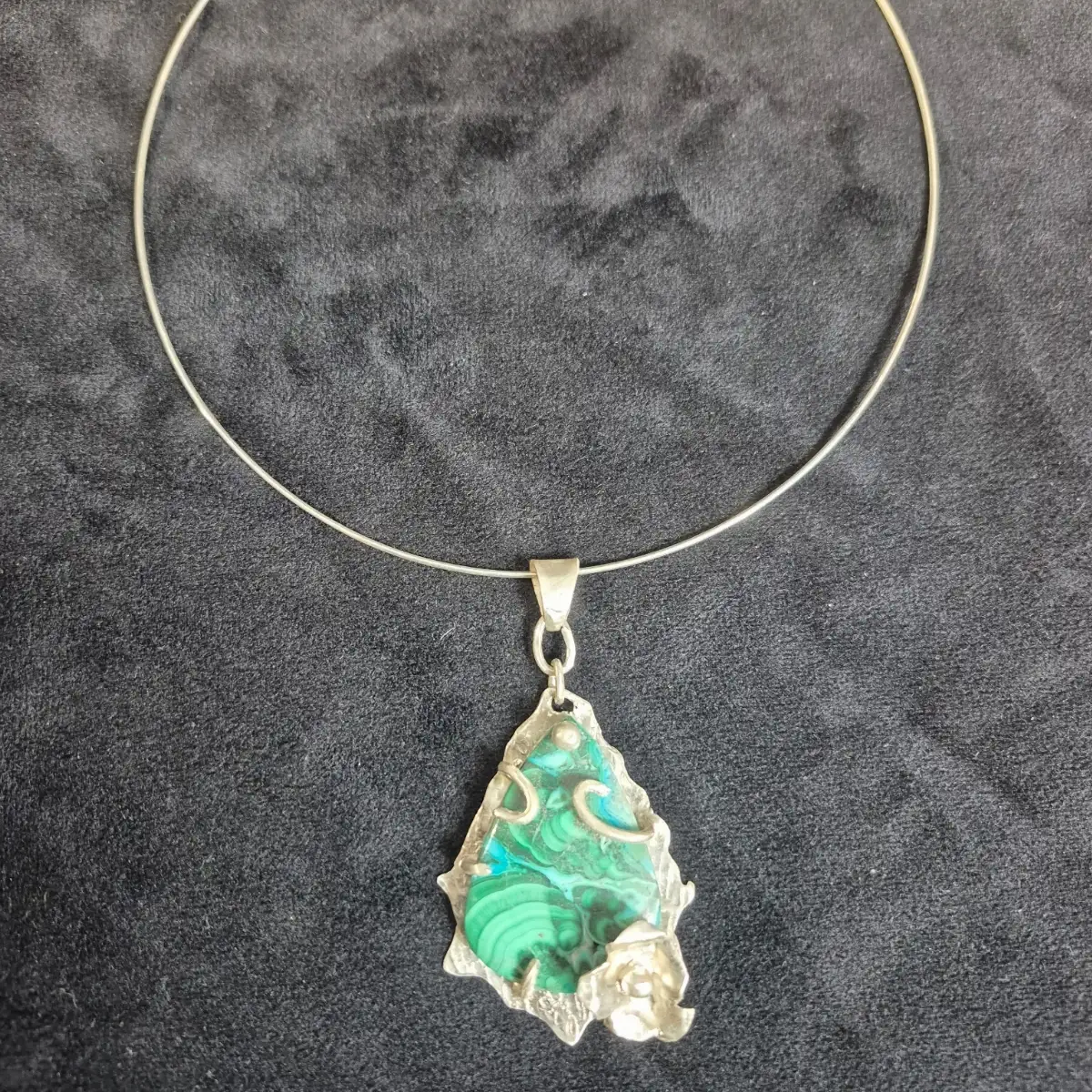 FLEUR MALACHITE, CRYSOCOLLE