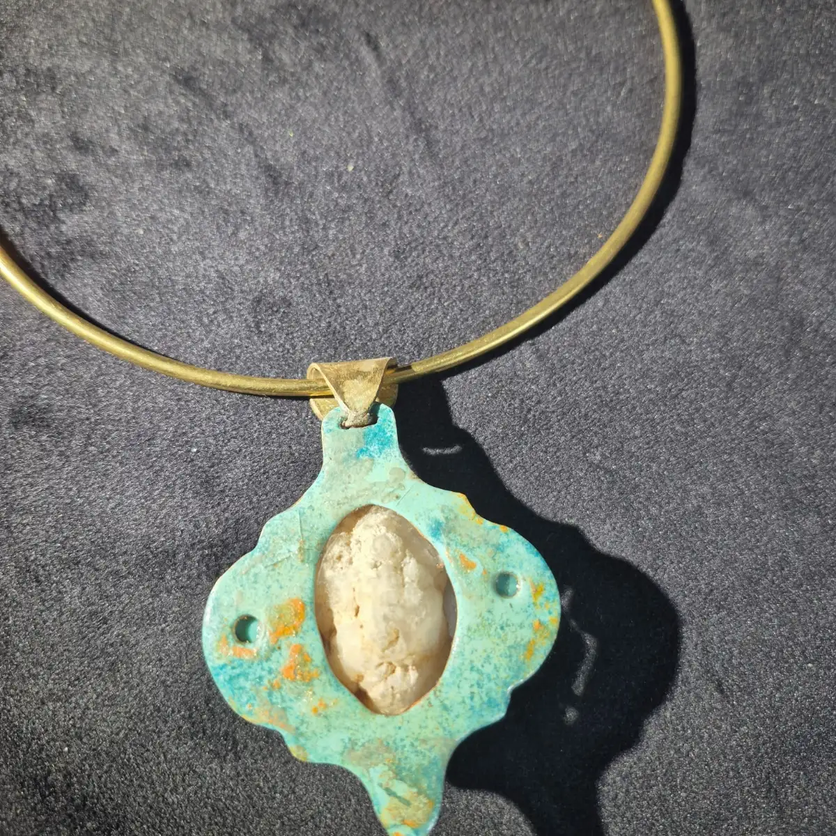 PENDENTIF ORIENT ORANGE